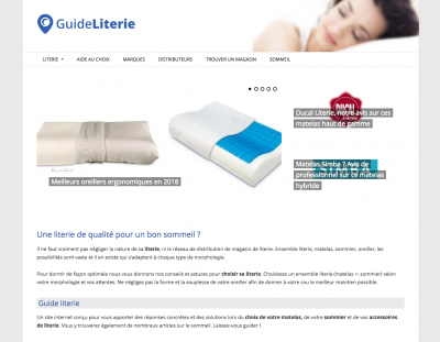 Guideliterie, comment choisir son matelas